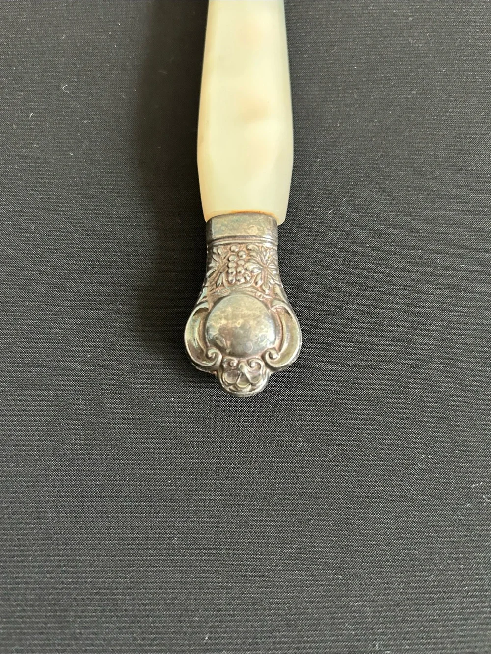 Vintage Sheffield England Silver Plate Mother of Pearl Handle Cake Server